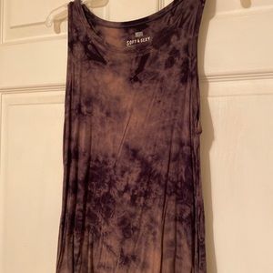 American Eagle Bleach Tie Dye Tank